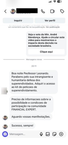 Advogado adquiriu o kit